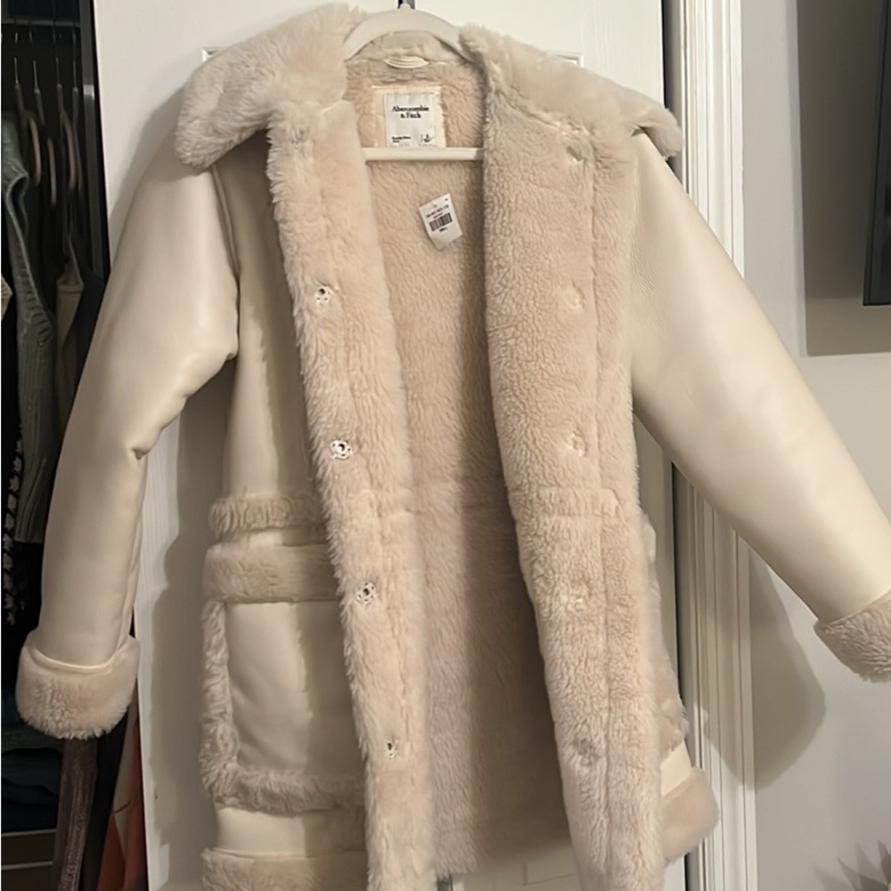 Abercrombie Shearling Lined Coat